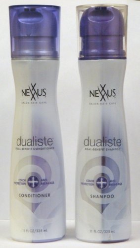 Nexxus Dualiste Color Protection & Anti-Breakage Duo Set Shampoo and Conditioner 11-Ounce Bottles