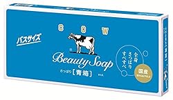 カウブランド石鹸 青箱バスサイズ135g*6個