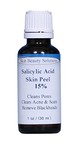 

(2 oz/ 60 ml) SALICYLIC Acid 15% Skin Chemical Peel - Beta Hydroxy (BHA) For Acne, Oily Skin, Blackheads, Whiteheads, Clogged Pores & More (from Skin Beauty Solutions)