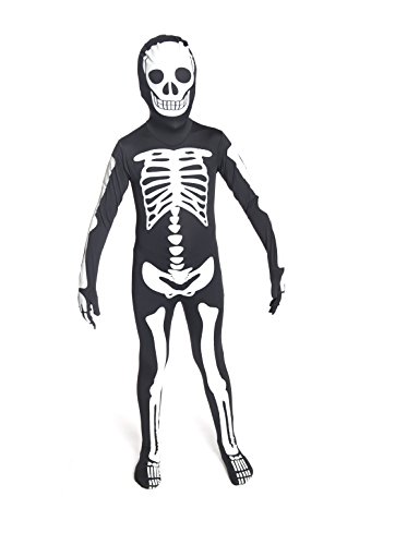 Glow Skeleton Morphsuit Kids Costume