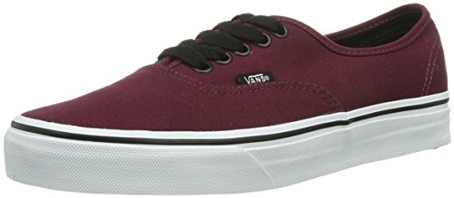 Vans Authentic VQER5U8 - Zapatillas de deporte de tela unisex, color borgoña, talla 38