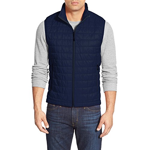 Mens Casual Quilted Zipper Padding Vest Lightweight S-XL