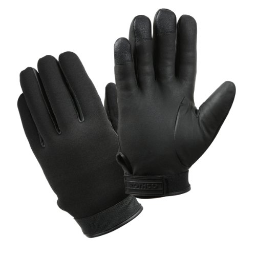 Black Insulated Military Waterproof Cold Weather Gloves