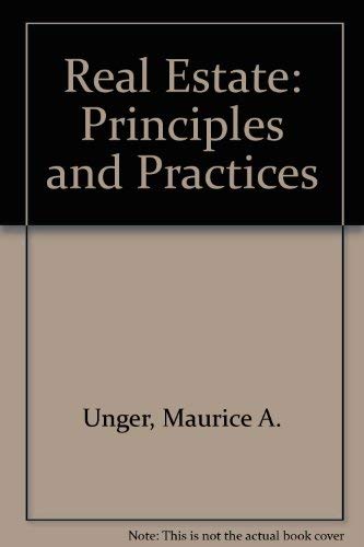 Real Estate: Principles and Practices by George Karvel