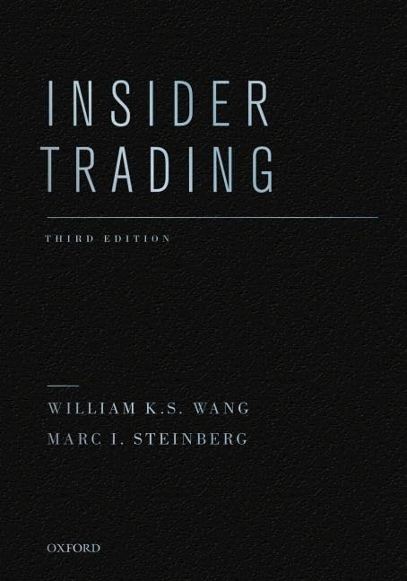 Insider Trading by William Wang