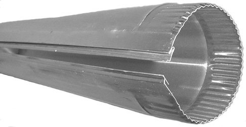 Midwest Ducts 26 Gauge Pipe - 10 Inches x 2FT