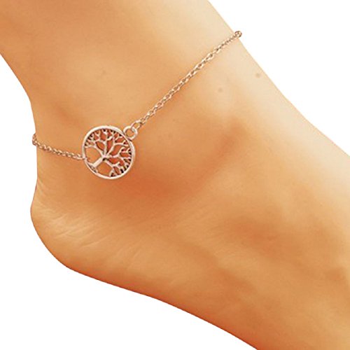 Sandistore 1PC Simple Ankle Bracelet Chain Beach Foot Sandal Jewelry