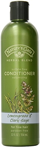 Nature's Gate Organics Conditioner, Lemongrass & Clary Sage, 12-Ounce Bottles