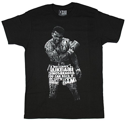 Muhammad Ali Text Fill Graphic T-Shirt