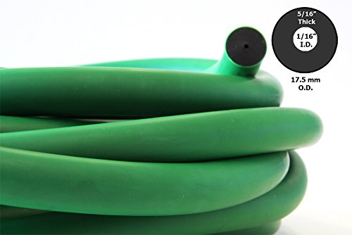 Algopix Similar Product 8 - Hammerhead Green Small ID Rubber Latex