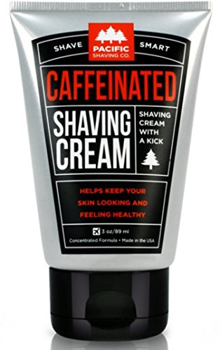 Pacific Shaving Company Caffeinated Shaving Cream, 3 oz
