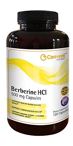 Algopix Similar Product 6 - Carewell Berberine HCL 500 Mg Capsules