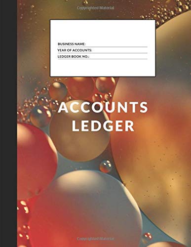 Accounts Ledger: Simple Accounts Ledger for Home or Business (Simple Accounts Ledger 8.5 x 11) by Metta Art