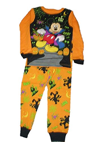 Halloween Mickey Mouse Boo Toddler Girls Boys Pajamas Glow in Dark
