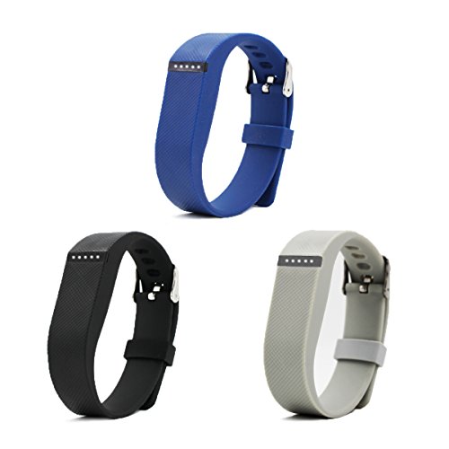 FlyHi Replacement Bands for Fitbit Flex, Fashion Hollowed / 3D Grain Design, Comfortable Adjustable Silicone Sport Wristband with Chrome Clasp and Fastener Buckle, Prevent Tracker Falling Off (Trackers not Included)