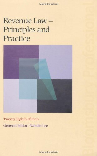 Revenue Law: Principles and Practice by David Brookes