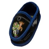 DisneyToddler Boys Blue Toy Story Slippers Loafers House Shoes Woody Buzzy