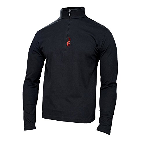 Spyder Buckhorn Cotton Poly Neck Mens Mid Layer