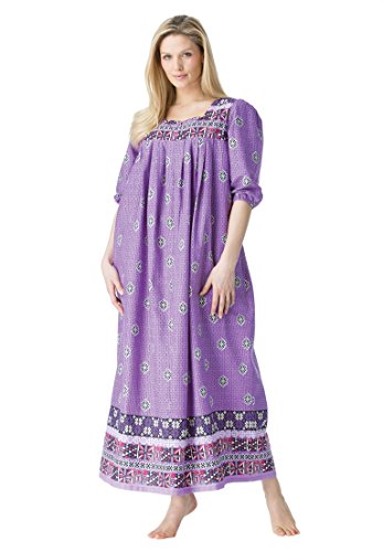 Only Necessities Women's Plus Size Print Lounger