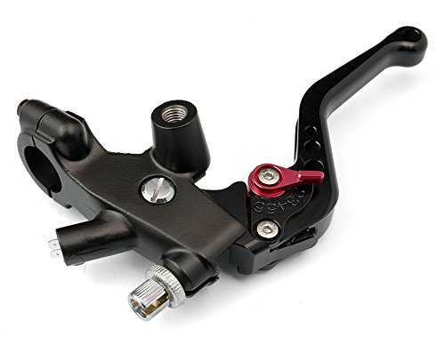 

Motorcycle Racing CNC Adjustable Brake Master Cylinder Fluid Reservoir Levers Kit Black 7/8"(22mm) For 2011 2012 Ducati 796 MONSTER