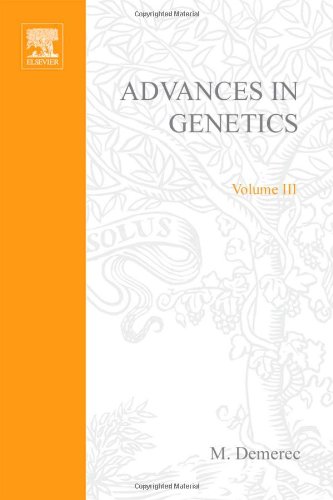 ADVANCES IN GENETICS VOLUME 3, Volume 3 by Author Unknown