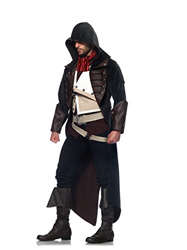Leg Avenue Men's Assassin's Creed 7 Piece Arno Deluxe Costume Cosplay