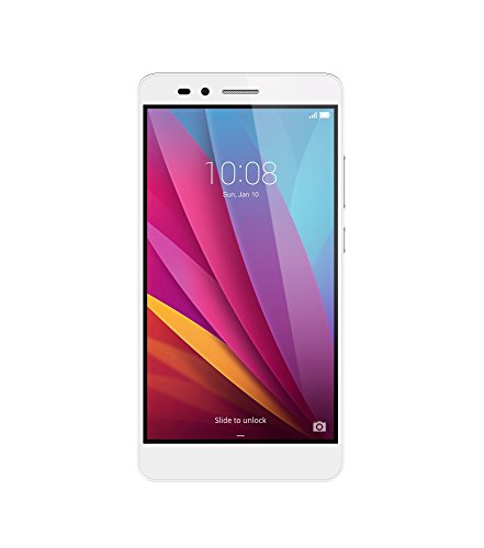 Honor 5X unlocked smartphone, 16GB Daybreak Silver (US Warranty)