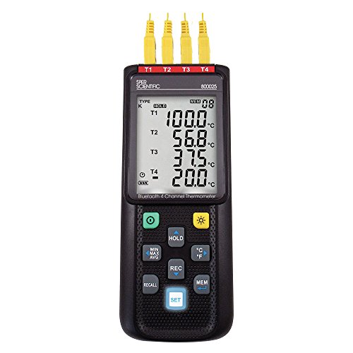 Algopix Similar Product 17 - Sper Scientific 800025B Bluetooth 4