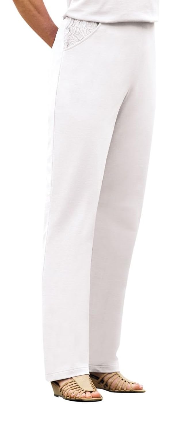 

Draper's & Damon's Women's Plus Size Weekend Lace Pants