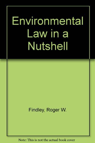 Environmental Law in a Nutshell by Daniel A. Findley, Roger W.;Farber