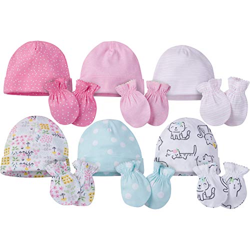 Algopix Similar Product 19 - Onesies Brand Baby Girls 12Piece Cap