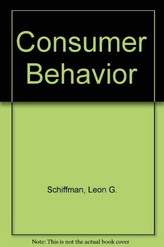 Consumer behavior by Leon G Schiffman