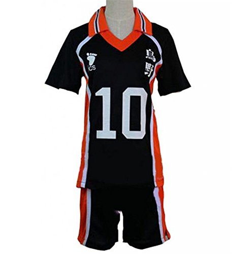 Haikyuu Karasuno High School Uniform Jersey Volleyball Cosplay Costume