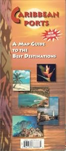 Caribbean Ports by Cruise Map Publishing
