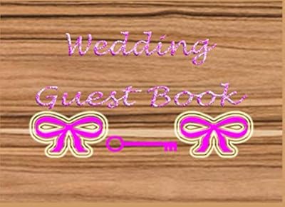 Wedding Guest Book: Use the guest book on your special occasion