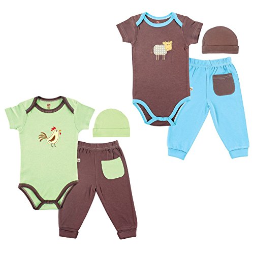 Hudson Baby Bamboo Layette Set