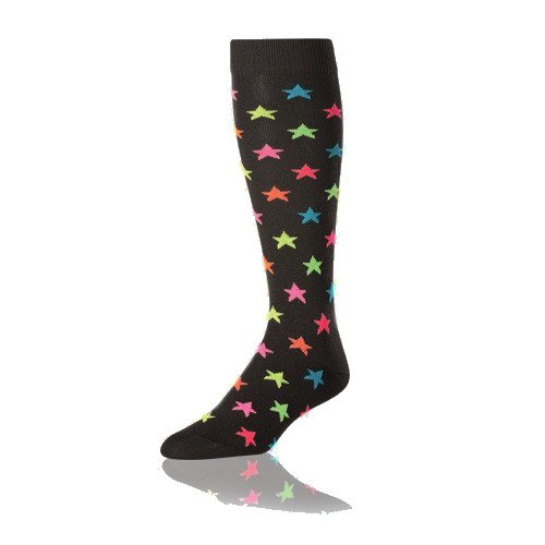 TCK Krazisox Multi-Stars Over the Calf Socks
