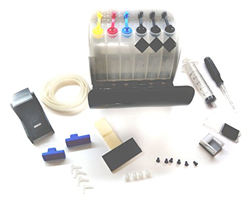 GoColor Empty Continuous Ink Tank Supply System CISS Kit Compatible for Canon Inkjet Printer