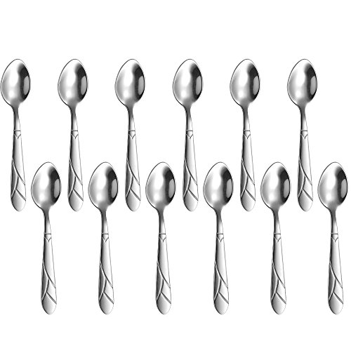 Algopix Similar Product 12 - Espresso Spoons Set of 124 inch 1810