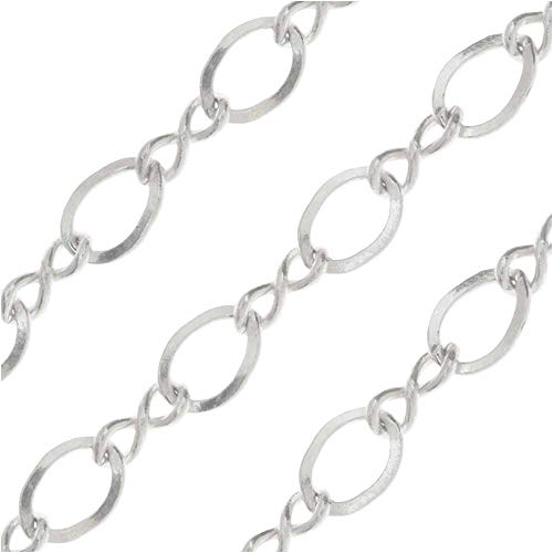 Algopix Similar Product 9 - Beadaholique Bulk Figure 8 Chain Flat