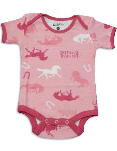 Wild And Cozy by Hatley - Baby Girls SS 1 Piece Bodysuit