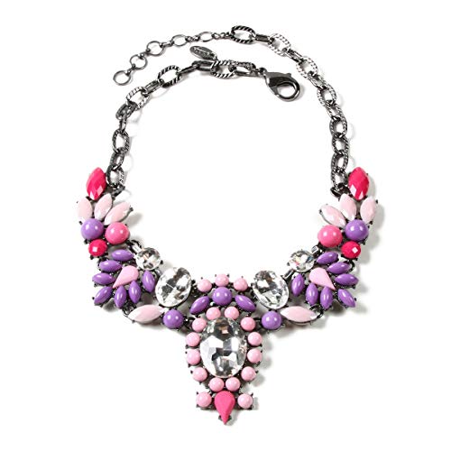 Algopix Similar Product 6 - Amrita Singh Sophia Necklace Pink/Purple