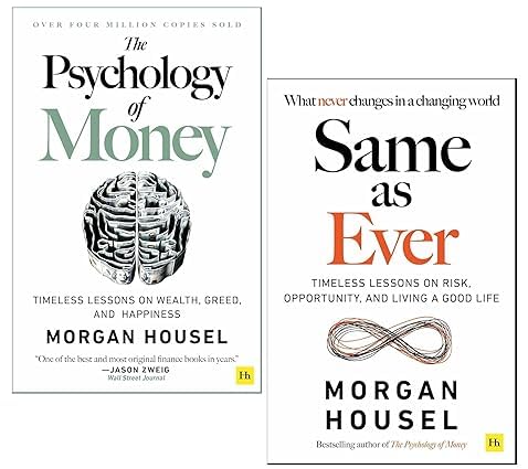 Morgan Housel 2 Books Collection Set (Same as Ever & The Psychology Of Money) by Morgan Housel