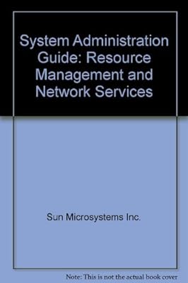 System Administration Guide: Resource Management and Network Services