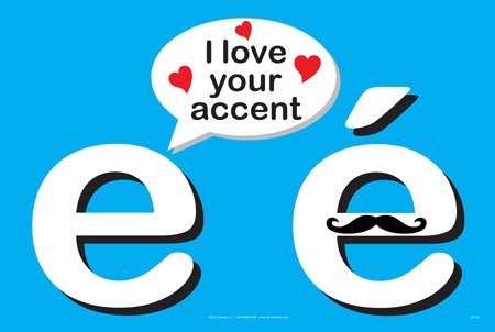 I Love Your Accent Poster