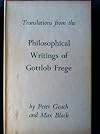 Translations from the Philosophical Writings of Gottlob Frege