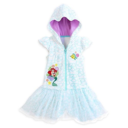 Disney Store Princess The Little Mermaid Ariel Girl Swimsuit Cover Up