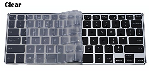CaseBuy Keyboard Silicone Protector Cover Skin for Dell Inspiron 13-7347 13-7348 13-7352 13-7359 15-7547 15-7548 i7347 i7348 i7352 i7359 i7547 i7548, XPS 13-9343 13-9350 13.3