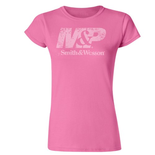 M&P by Smith & Wesson Women's Distressed Logo T-Shirt
