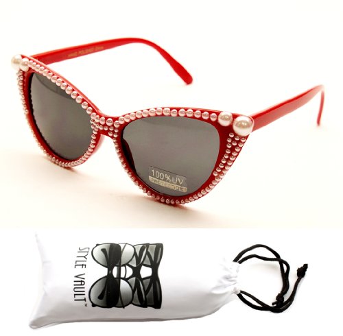Wm528-vp Style Vault Unique Cateye Sunglasses